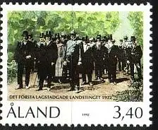 Aland Mi.Nr. 63 70 J. aländischer Landtag, Abgeordnete (3.40M)