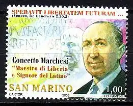 San Marino Mi.Nr. 2336 130. Geb. Concetto Marchesi (1,00)