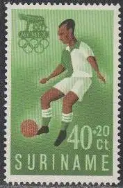 Surinam Mi.Nr. 388 Olympia 1960 Rom, Fußball (40+20)