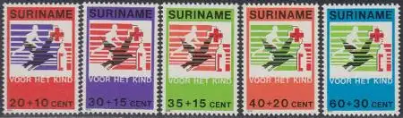 Surinam Mi.Nr. 883-87 Voor het Kind (5 Werte)