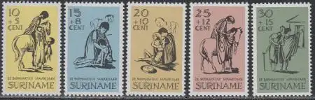 Surinam Mi.Nr. 514-18 Ostern (5 Werte)