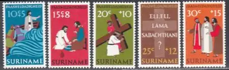 Surinam Mi.Nr. 646-50 Ostern (5 Werte)