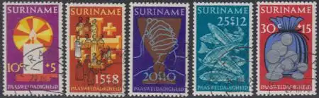 Surinam Mi.Nr. 618-22 Ostern (5 Werte)