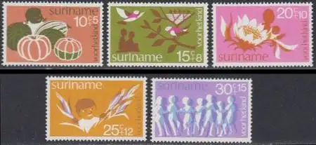 Surinam Mi.Nr. 682-86 Voor het Kind (5 Werte)