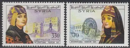 Syrien Mi.Nr. 1666-67 Int. Tourismustag (2 Werte)