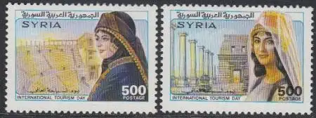 Syrien Mi.Nr. 1707-08 Int. Tourismustag (2 Werte)