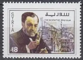 Syrien Mi.Nr. 1956 100.Todestag Louis Pasteur, franz. Chemiker (18)