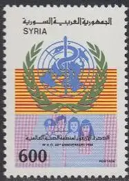 Syrien Mi.Nr. 1724 40 Jahre WHO (600)