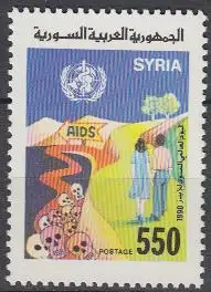 Syrien Mi.Nr. 1819 Welt-Aids-Tag (550)