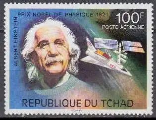 Tschad Mi.Nr. 765 75 Jahre Nobelpreise, Albert Einstein, Physik (100)