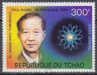 Tschad Mi.Nr. 767 75 Jahre Nobelpreise, Shinichiro Tomonaga, Physik (300)