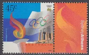 Australien Mi.Nr. 1971 Olympische Sommerspiele Sydney, Akropolis Athen (45)