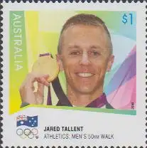 Australien MiNr. 4515 Olympia 2012, Jared Tallent, Sieger 50 km Gehen (1)