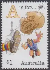 Australien MiNr. 4536 Das australische Alphabet, A (1)