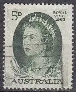 Australien Mi.Nr. 323 Besuch des engl. Königspaares, Elisabeth II (5)