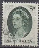 Australien Mi.Nr. 329A Freim. Königin Elisabeth II, vierseitig gez. (5)