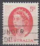 Australien Mi.Nr. 330A Freim. Königin Elisabeth II, vierseitig gez. (5)