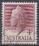 Australien Mi.Nr. 273A Freim. Königin Elisabeth II, vierseitig gez. (4)