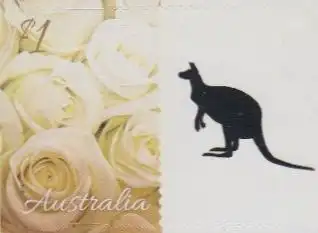 Australien MiNr. 4463BD Grußmarke, Rosen, skl (1)