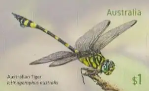 Australien MiNr. 4672 II Libellen, Ictinogomphus australis, skl (1)