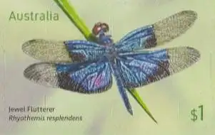 Australien MiNr. 4673 II Libellen, Ryothemis resplendens, skl (14)