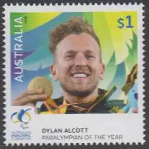 Australien MiNr. 4589 Dylan Alcott, Olympiasieger Rollstuhlbasketball (1)