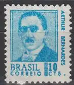 Brasilien Mi.Nr. 1153 Freim. Staatspräsident Arthur Bernardes (10)