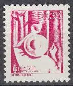 Brasilien Mi.Nr. 1539y Freim. Einheimische Berufe, Kautschukzapfer (0,30)