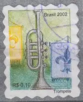 Brasilien Mi.Nr. 3249BA Freim. Musikinstrumente, Trompete, skl. (0,10)