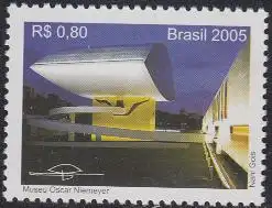 Brasilien Mi.Nr. 3403 Oscar-Niemeyer-Museum (0,80)