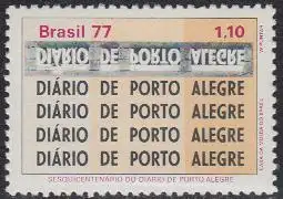 Brasilien Mi.Nr. 1596 150J. Zeitung Diário de Porto Alegre (1,10)