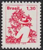 Brasilien Mi.Nr. 1611 Freim. Einheimische Berufe, Kaffeepflücker
 (1,30)