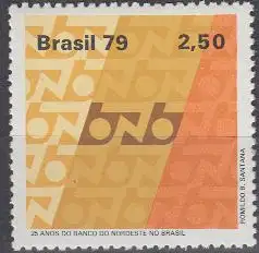 Brasilien Mi.Nr. 1712 25J. Bank von Nordostbrasilien (2,50)