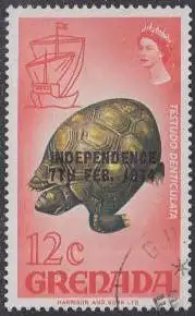 Grenada MiNr. 561 Tag der Unabhängigkeit, Schildkröte (12)