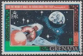 Grenada Mi.Nr. 320 Apollo 11, Mond und Erde (1)