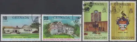 Grenada Mi.Nr. 569-72 25Jahre Westindische Universität (4 Werte)