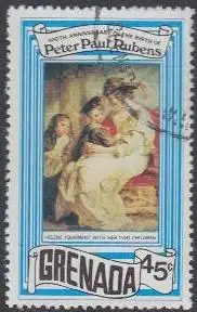 Grenada Mi.Nr. 900 400.Geb. Peter Paul Rubens, Helene Fourment und Kinder (45)