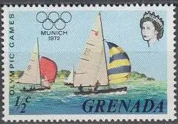 Grenada Mi.Nr. 471 Olympia 1972 München, Segeln (1/2)