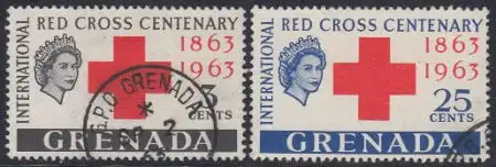 Grenada Mi.Nr. 190-91 100J. Int.Rotes Kreuz (2 Werte)