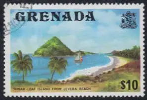 Grenada Mi.Nr. 656 Freim. Zuckerfhutinsel, Leverastrand (10)