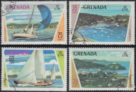 Grenada Mi.Nr. 512-15 Int.Jachtzentrum St. George's (4 Werte)