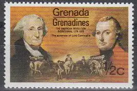 Grenada-Grenadinen Mi.Nr. 95 200J.USA-Unabhängigk. Kapitulation Cornwallis (1/2)