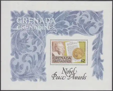 Grenada-Grenadinen Mi.Nr. Block 32 75Jahre Nobelpreisverleihung