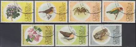 Grenada-Grenadinen Mi.Nr. 149-55 Flora und Fauna (7 Werte)