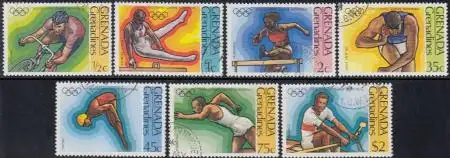 Grenada-Grenadinen Mi.Nr. 193-99 Olympia 1976 Montreal (7 Werte)