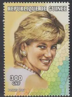 Guinea Mi.Nr. 1689 Tod von Prinzessin Diana, Diana nach rechts gewandt (300)