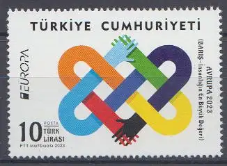 Türkei MiNr. 4739 Europa 2023, Frieden (10 L.)