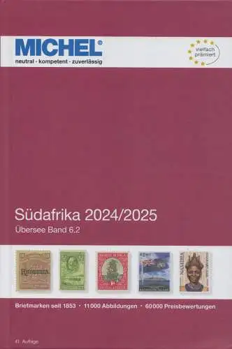 Michel Übersee Katalog Band 6, Teil 2, Südafrika 2024/2025, 41. Auflage