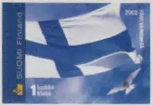 Finnland Mi.Nr. 1601 Freim. Nationalflagge, Seeschwalbe, skl (1)