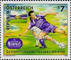 Österreich Mi.Nr. 2250 Fußballmeister 97 Austria Memphis Wien, Spielszene (7)